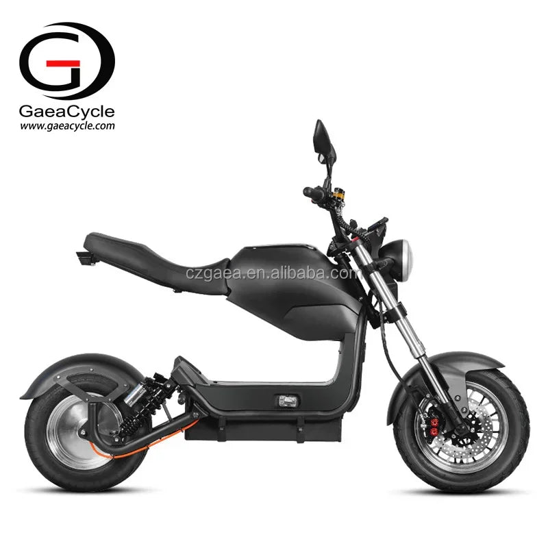 12 Inch Fat Tire Miku Max 3000W EEC Electric Motorcycle Scooter 60v Lithium Battery Hydraulic Disc Brakes