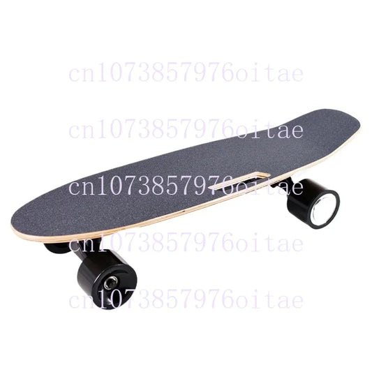 20km/h New Electric Skateboard 350W Four-wheel Fish Board Wireless Remote Control Adult Student Transportation Tool