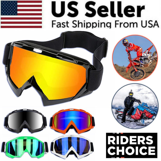 Motocross Goggles Racing Off-Road Dirt Bike ATV UTV BMX MX XC