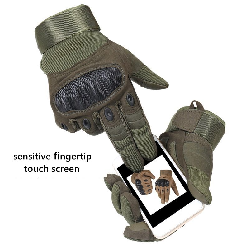 Tactical Motorcycle Motocross Full Finger Gloves Motorbike Riding