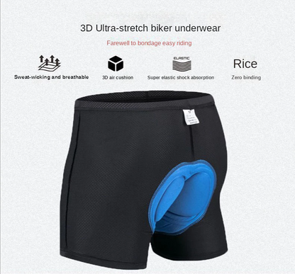 Men Women Cycling Shorts Bicycle Bike Underwear Pants With Sponge Gel