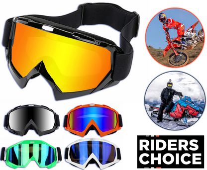 Motocross Goggles Racing Off-Road Dirt Bike ATV UTV BMX MX XC