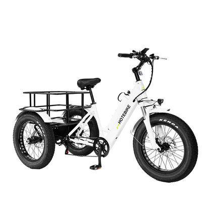 Factory Sales Long Range Electric Cargo Bike Fat Tire Electric Tricycle 36v Electric Trike Scooters E Trike