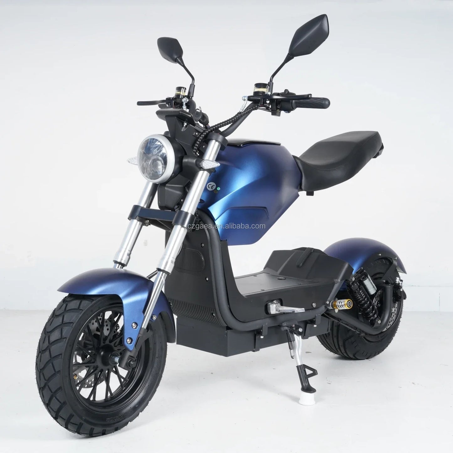 12 Inch Fat Tire Miku Max 3000W EEC Electric Motorcycle Scooter 60v Lithium Battery Hydraulic Disc Brakes