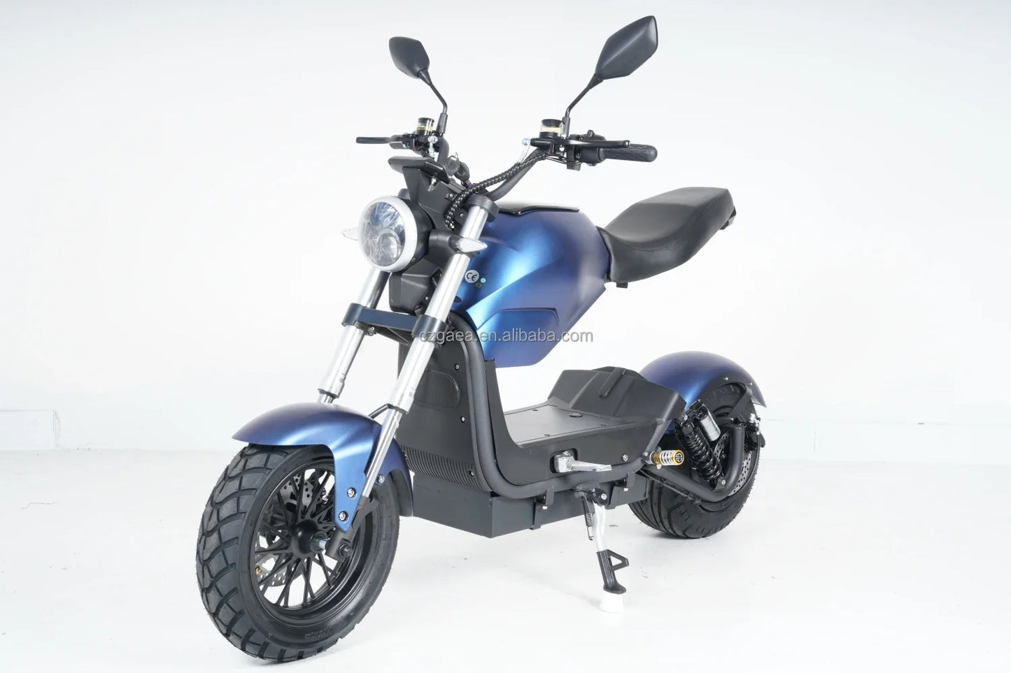 12 Inch Fat Tire Miku Max 3000W EEC Electric Motorcycle Scooter 60v Lithium Battery Hydraulic Disc Brakes