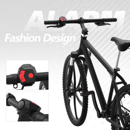 Bike Electric Horn Bell USB Rechargeable Bicycle Handlebar Cycling Alarm Ring Bell 120db Super Loud Horn Anti-theft Bell scooter